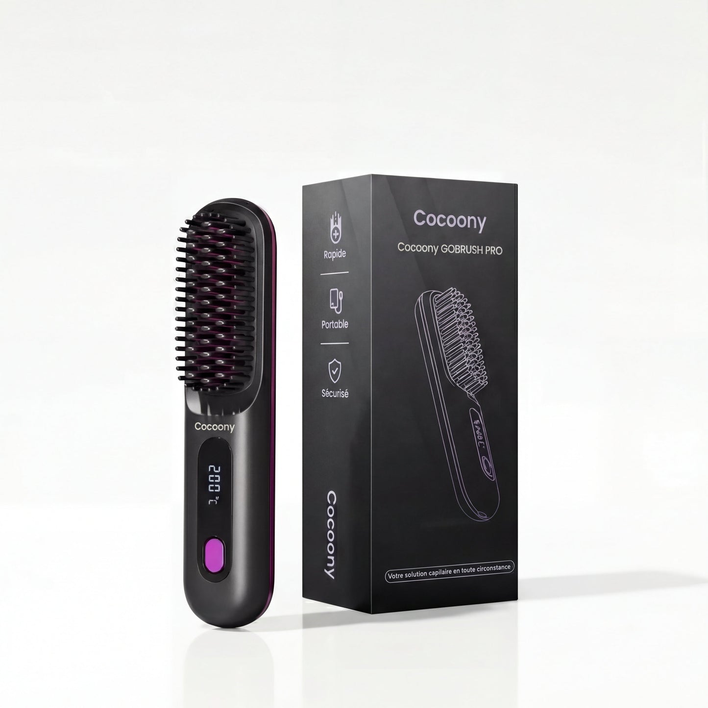 Brosse Cocoony - Noir