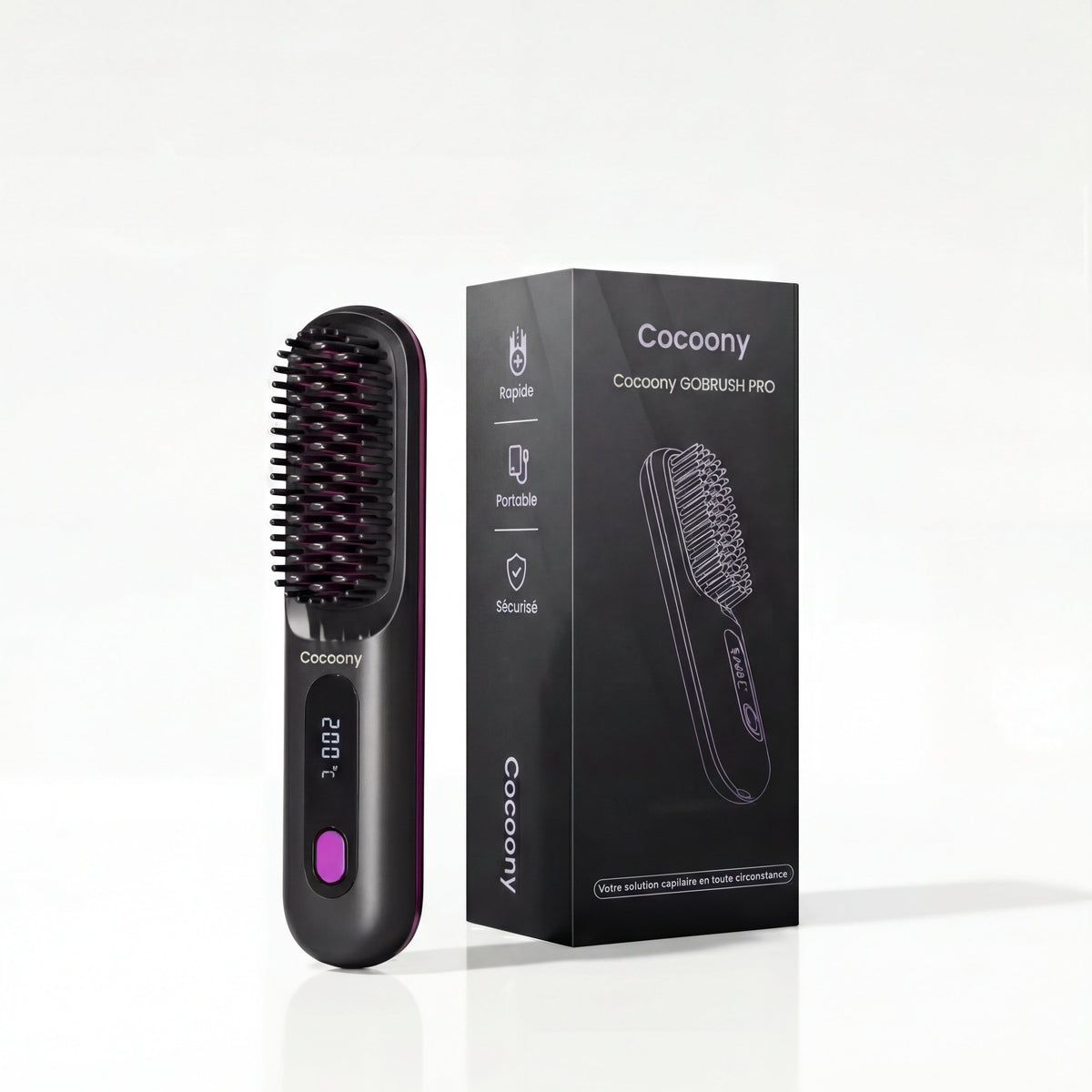 Brosse Cocoony - Noir