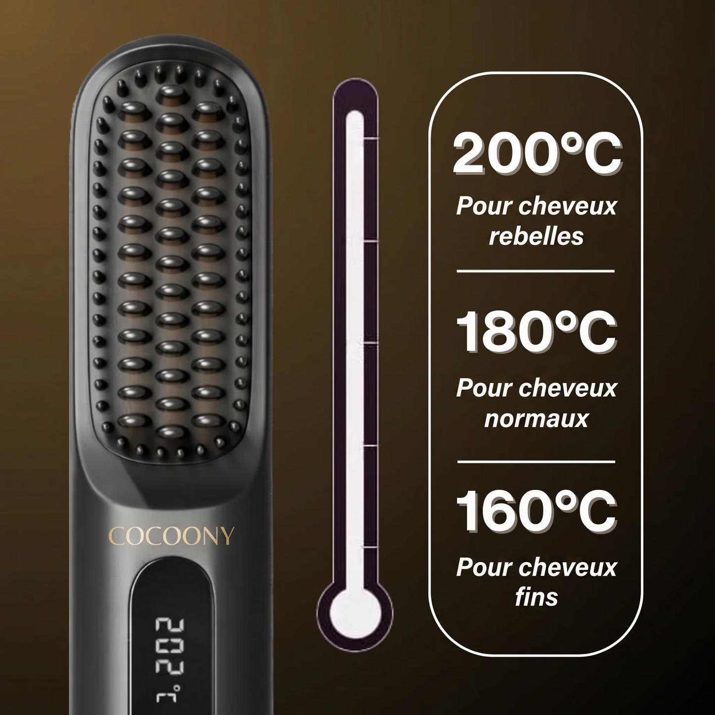 Doucia Max | Brosse Lissante Portable