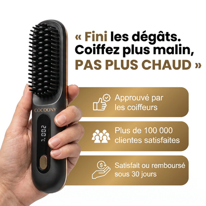 Doucia Max | Brosse Lissante Portable